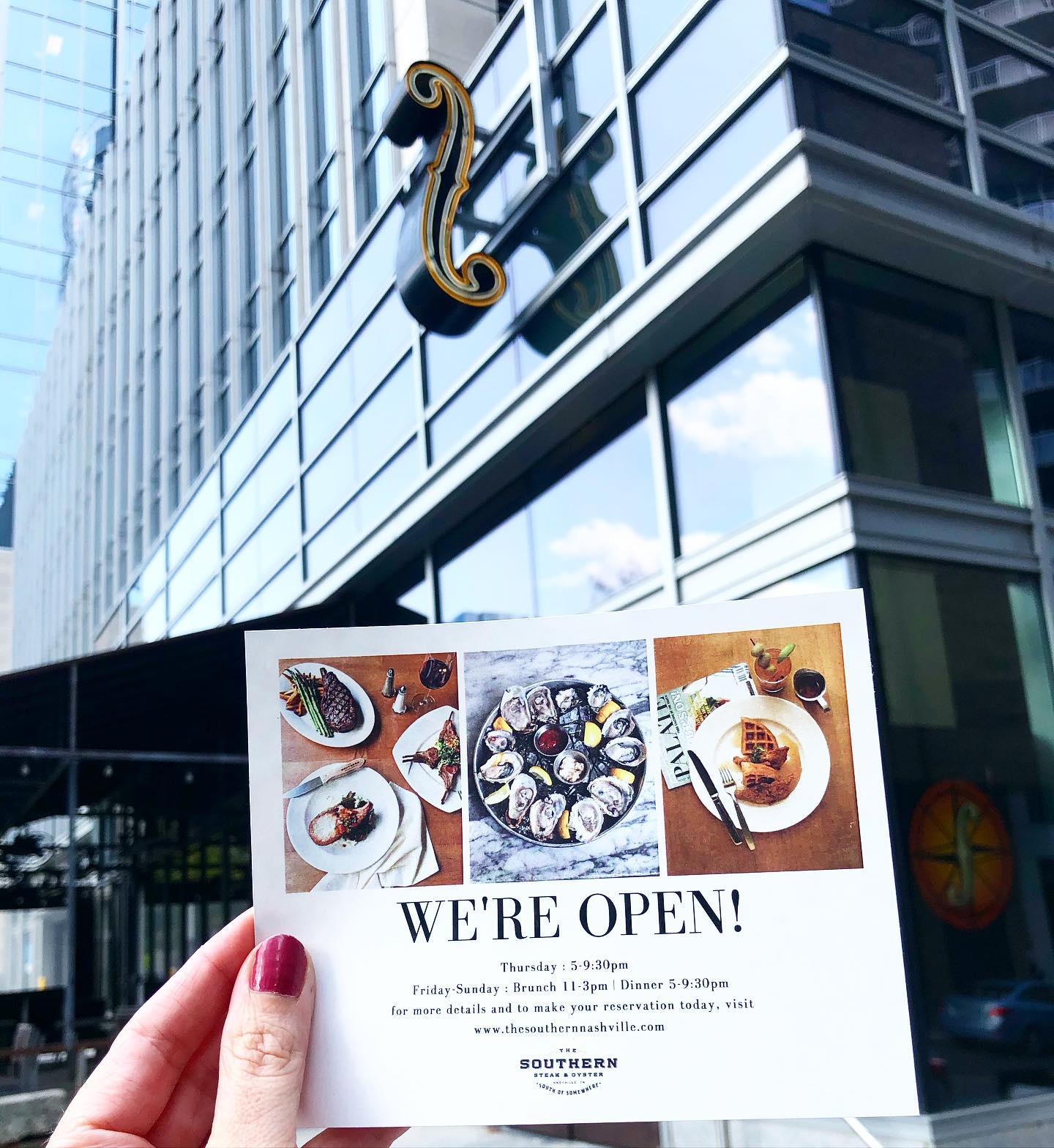 The Southern Steak & Oyster 150 3rd Ave S #110, Nashville