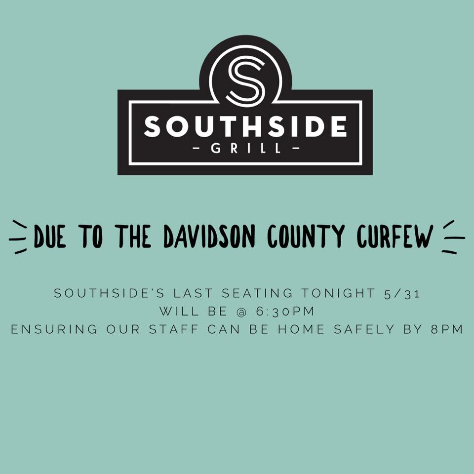 Southside Grill 6601 Sugar Valley Dr #101, Nashville