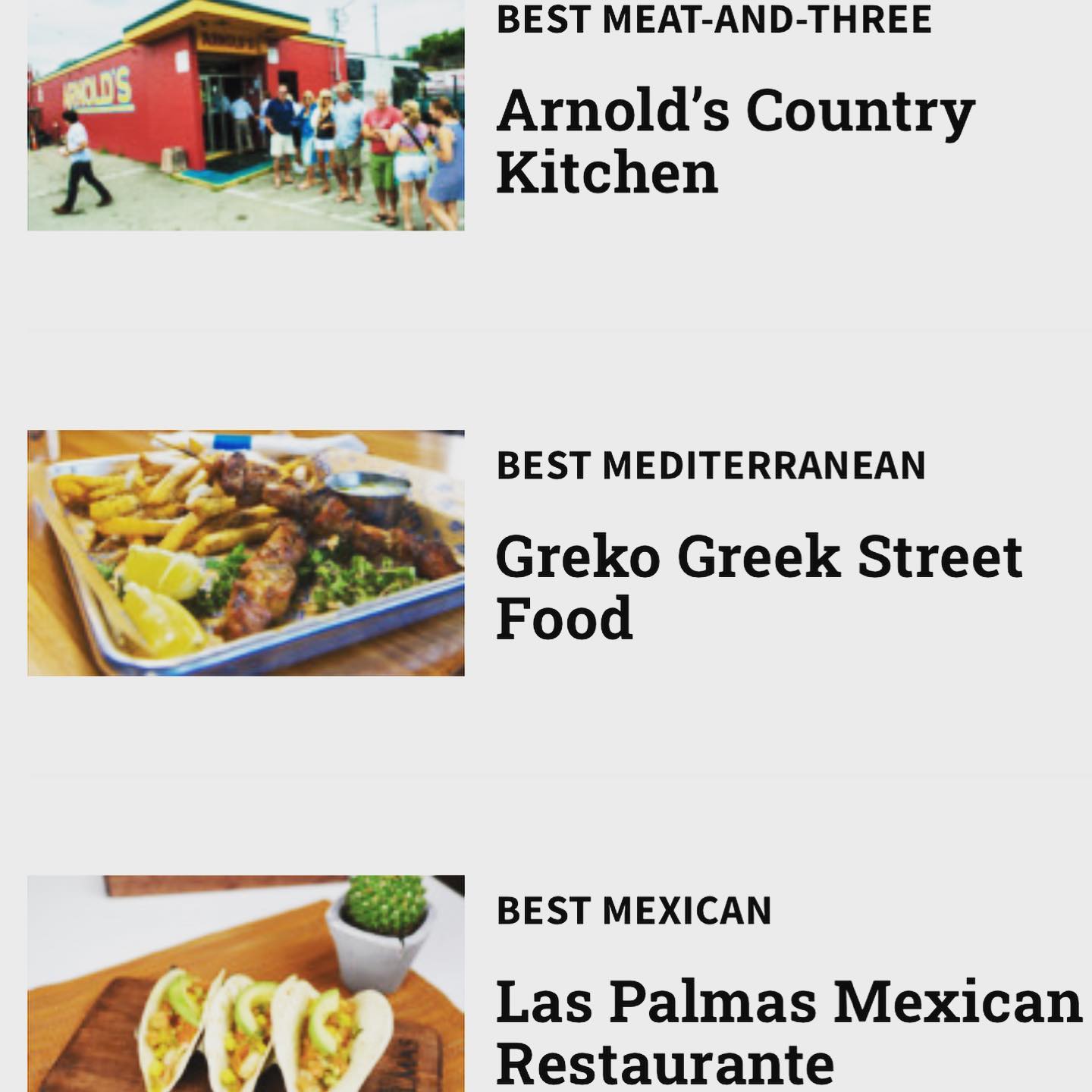 Greko Greek Street Food 704 Main St, Nashville