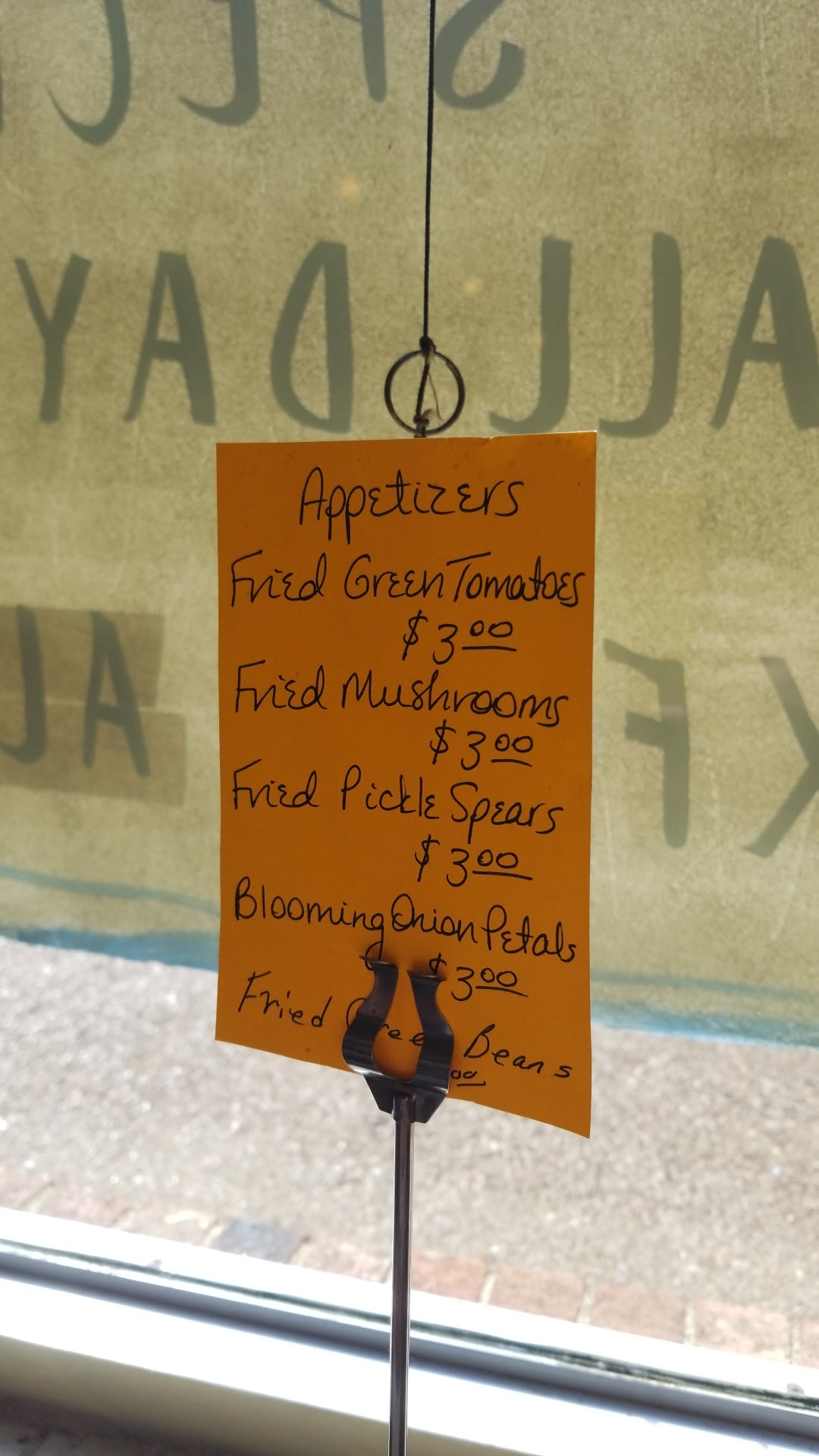 Carol's Restaraunt Menu