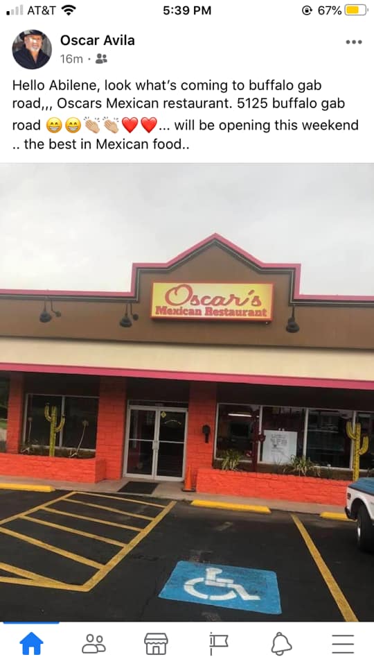 Oscar's Mexican Restaurant 1665 TX-351, Abilene