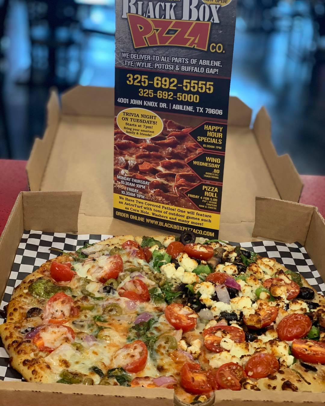 Black Box Pizza 6410 Buffalo Gap Rd Ste A, Abilene