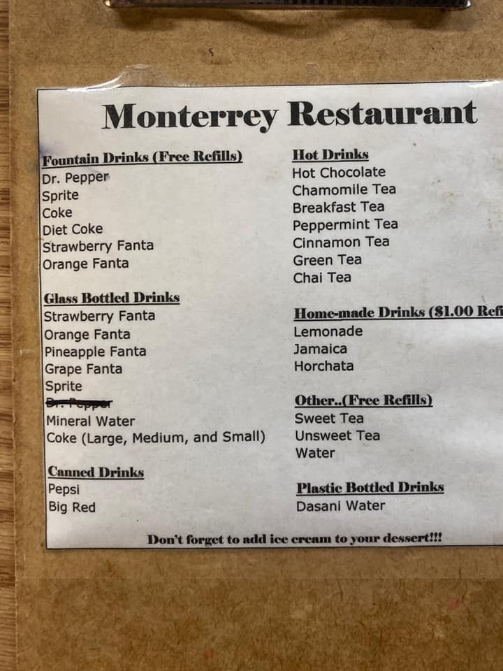 Monterrey Restaurant 3310 N 10th St, Abilene