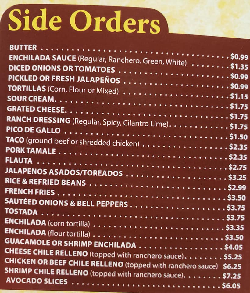 Los Arcos Restaurant 1902 Ambler Ave, Abilene