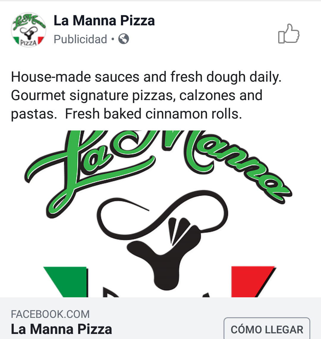 La Manna Pizza 1201 E Main St #120, Allen