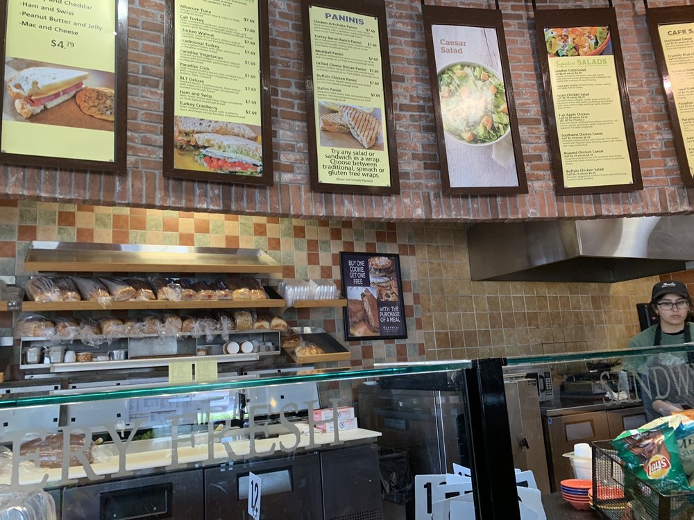 Paradise Bakery & Cafe 190 E Stacy Rd Suite 500, Allen