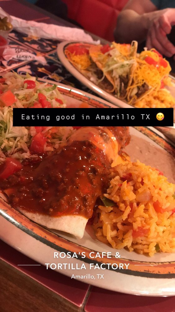 Rosa's Café & Tortilla Factory 6007 S Soncy Rd, Amarillo