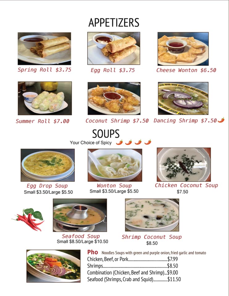 Thai Express Amarillo 3314 S Washington St, Amarillo