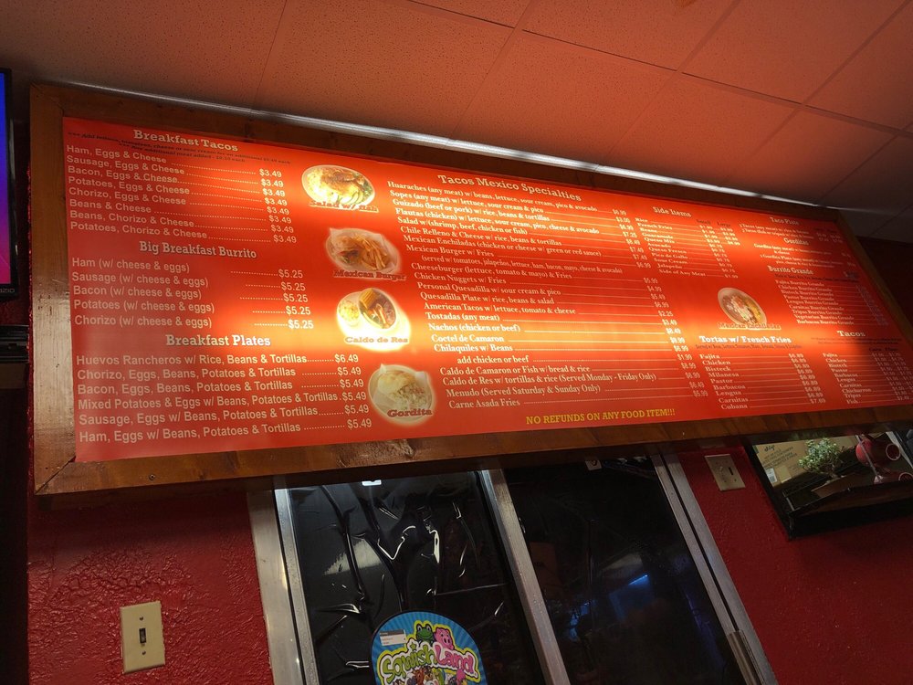 Tacos Mexico 2596 E Arkansas Ln #150, Arlington