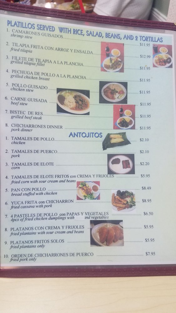 marias pupuseria restaurante 1737 S Cooper St, Arlington