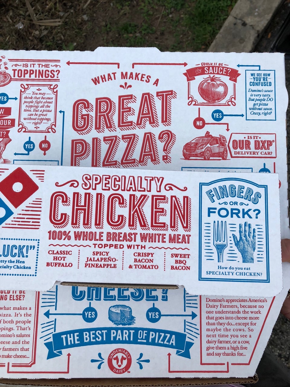 Domino's Pizza Menu
