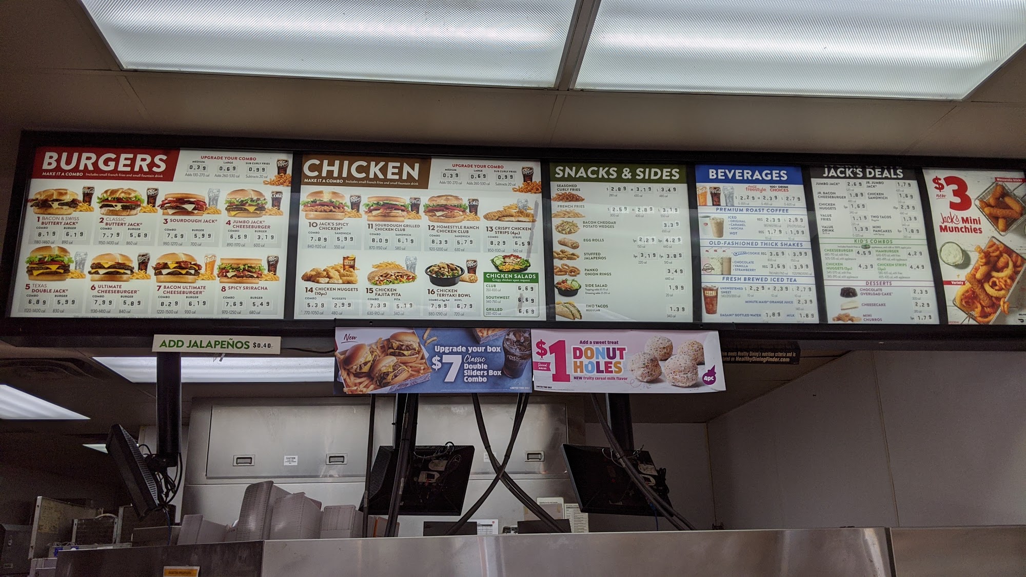 Jack in the Box Menu