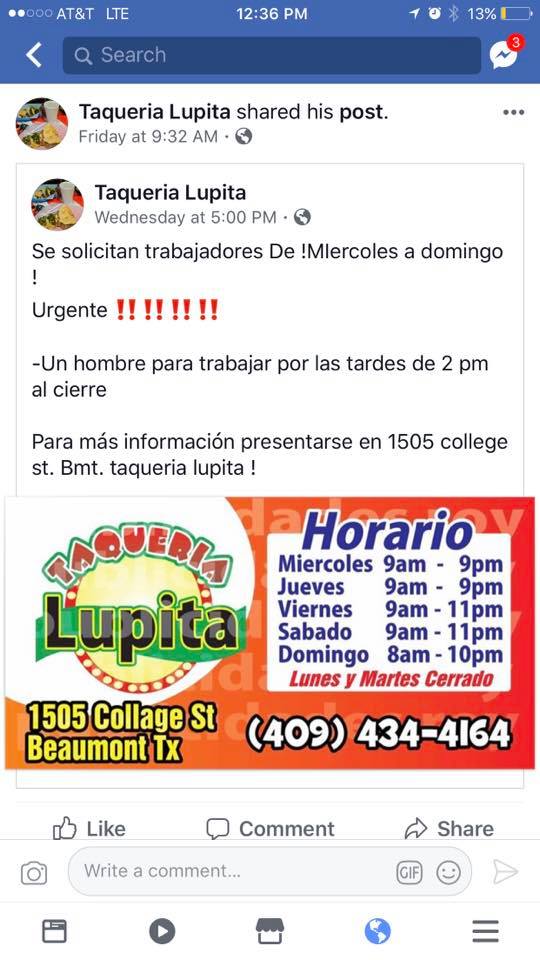 Photo credit: facebook