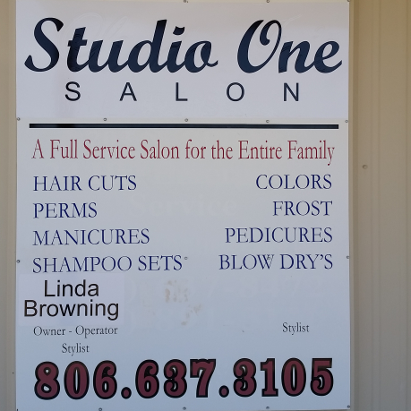 STUDIO ONE SALON 204 N Cedar St, Brownfield Texas 79316