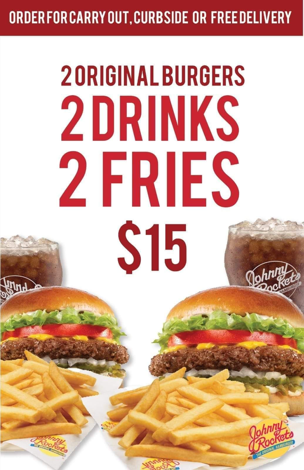 Johnny Rockets Brownsville, TX 3340 Pablo Kisel Blvd Suite A-100, Brownsville