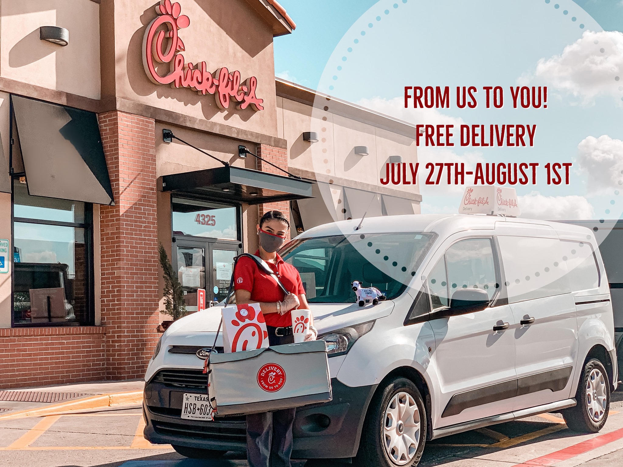 Chick-fil-A 4325 North St # 77, Brownsville