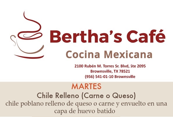Bertha's Cafe 2100 Ruben M Torres Blvd #2095, Brownsville