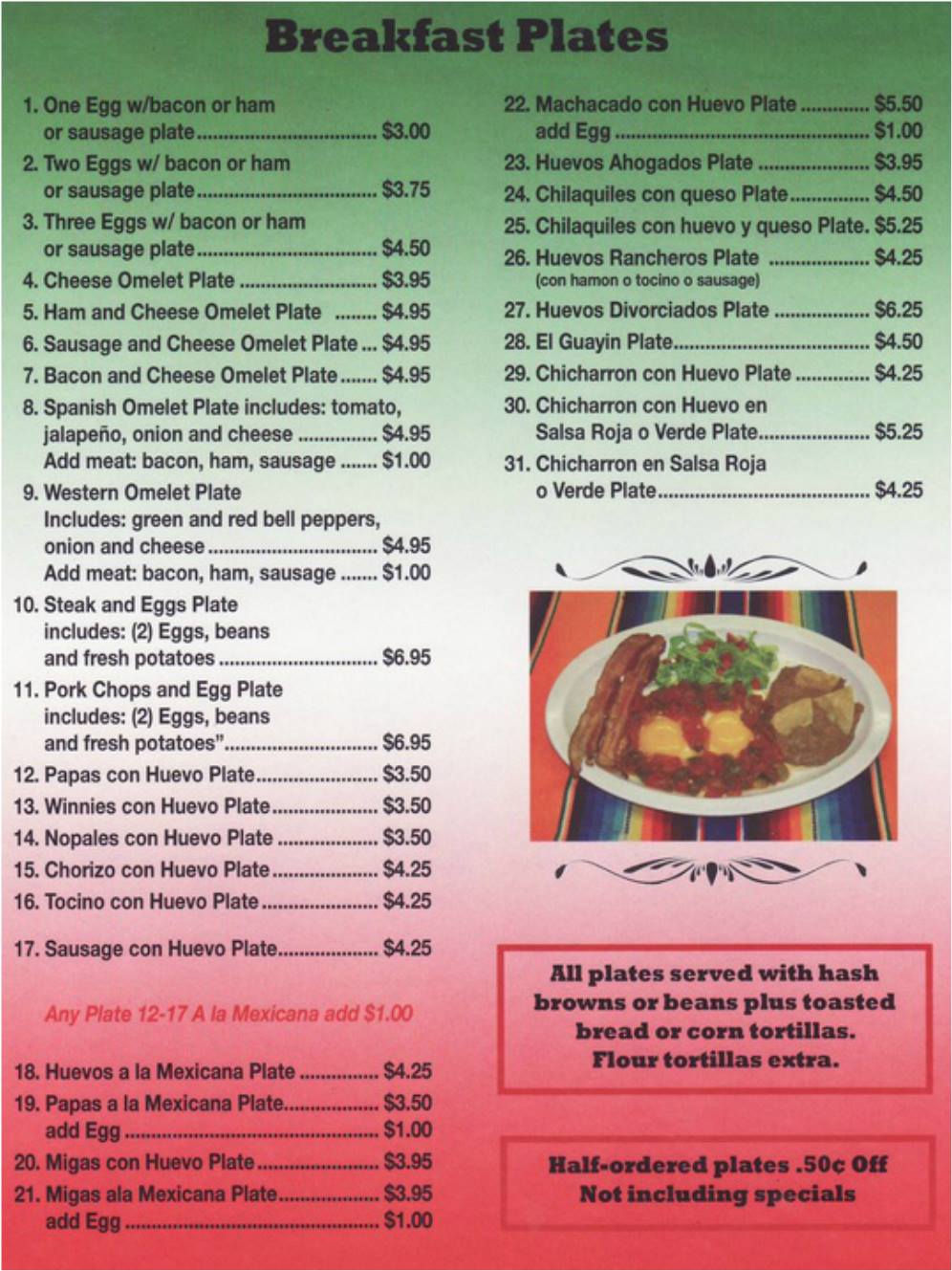 El Charrito 774 Central Blvd, Brownsville