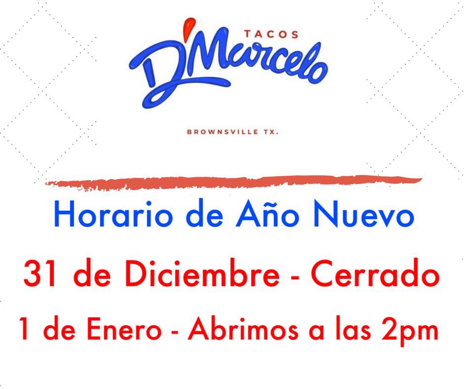 Tacos D’Marcelo 4214 Southmost Blvd, Brownsville