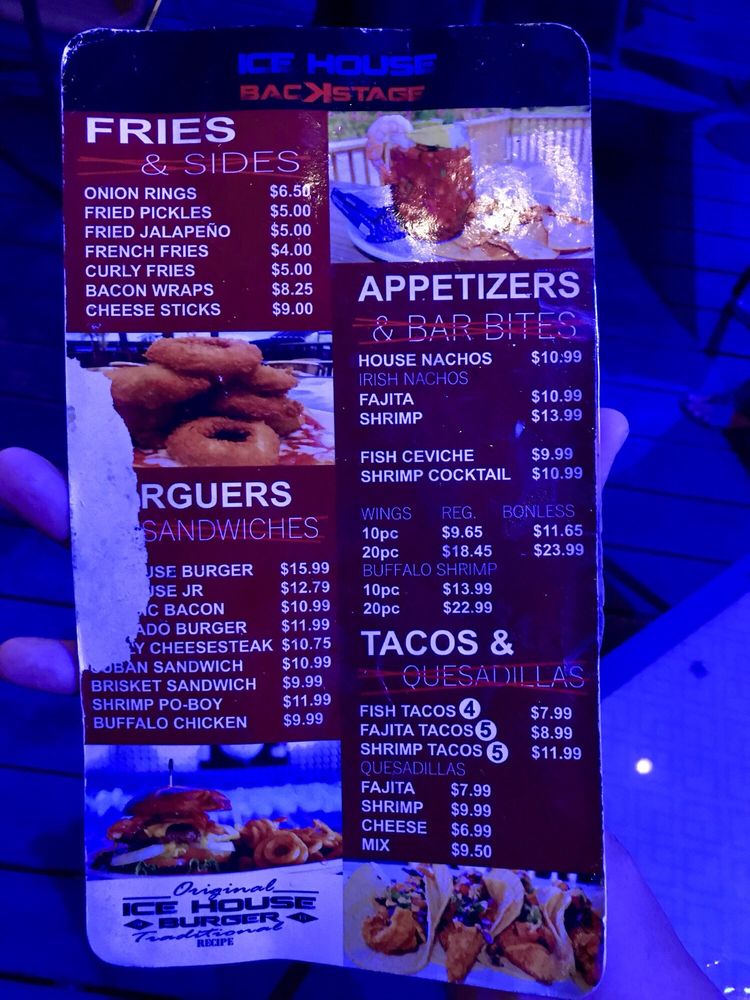 Ice House Sports Bar & Grill 4311 FM511, Brownsville