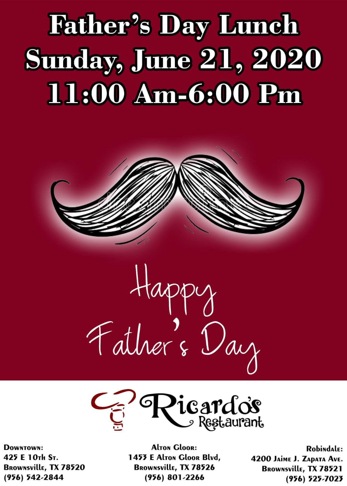 Ricardo’s Restaurant -Alton Gloor 1453 E Alton Gloor Blvd, Brownsville
