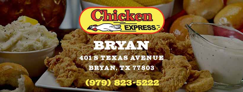 Chicken Express 401 Texas Ave, Bryan