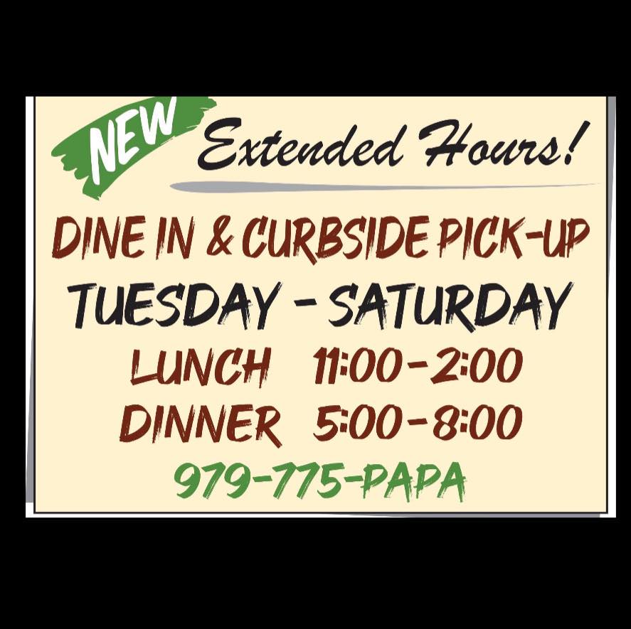 Papa Perez Mexican Cuisine 200 S Main St, Bryan
