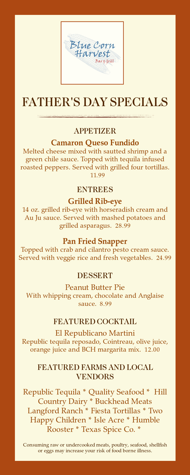 Blue Corn Harvest Bar & Grill 700 E Whitestone Blvd Suite 204, Cedar Park