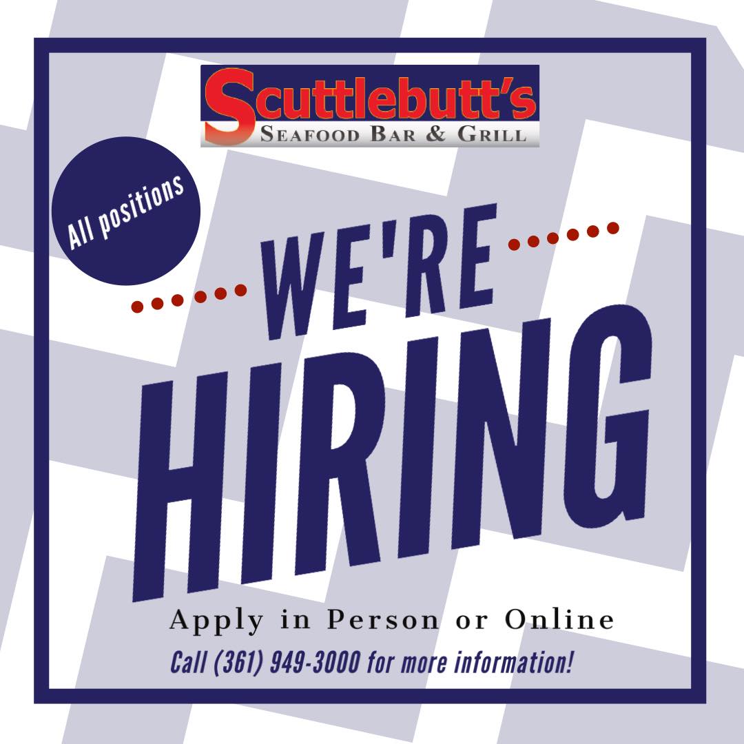 Scuttlebutt's Seafood Bar & Grill 14254 S Padre Island Dr, Corpus Christi