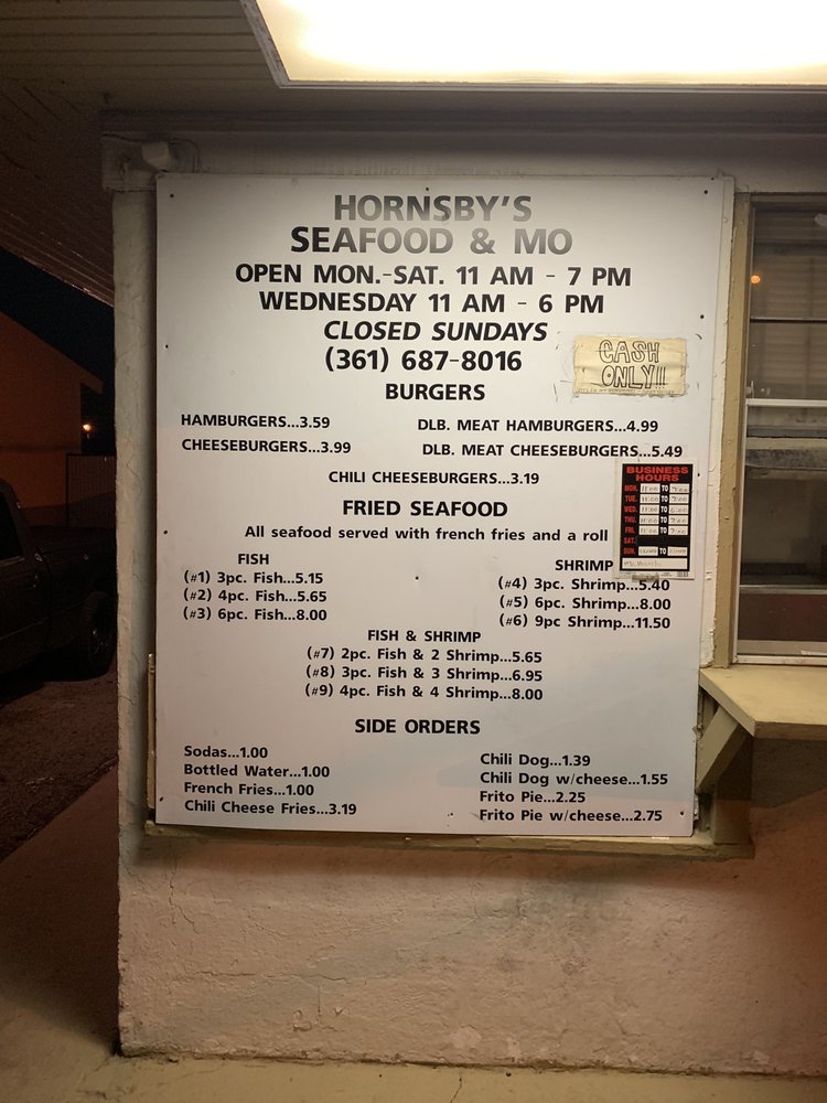 Hornsbys Sea Food And Mo 2202 Agnes St, Corpus Christi