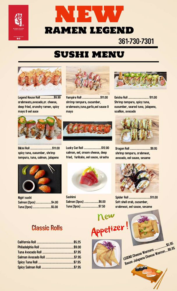 Ramen Legend 4938 S Staples St c16, Corpus Christi