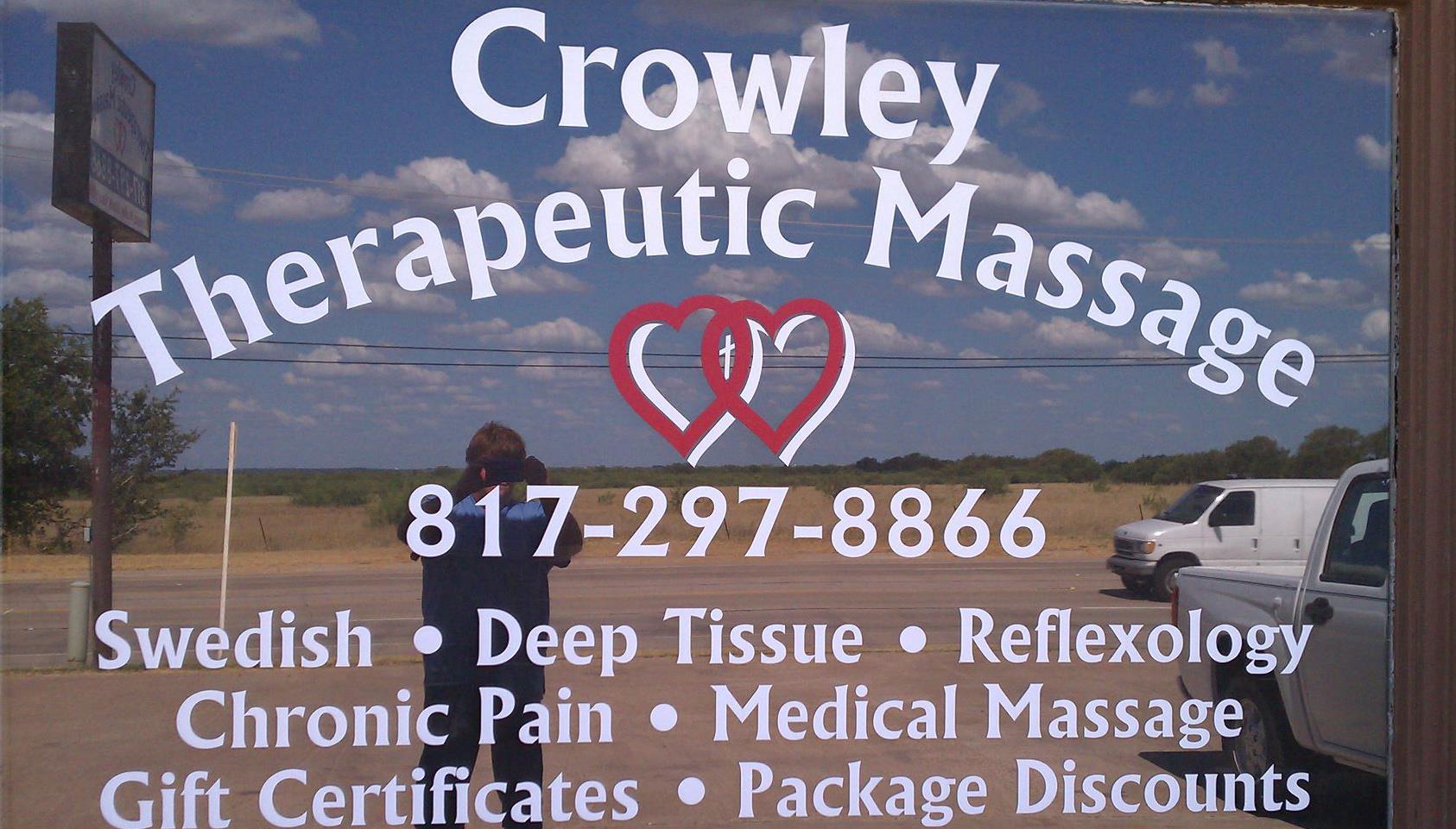 Crowley Therapeutic Massage 775 FM 1187 Inside Physical Therapy Dynamics, Crowley Texas 76036