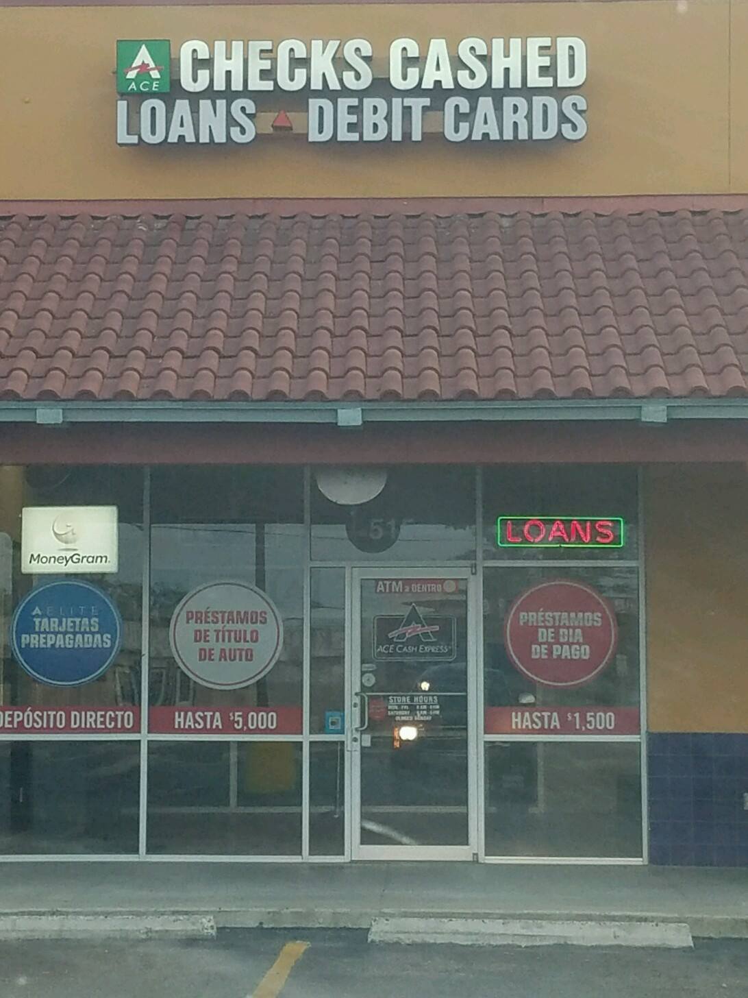 ACE Cash Express 515 E University Dr, Edinburg