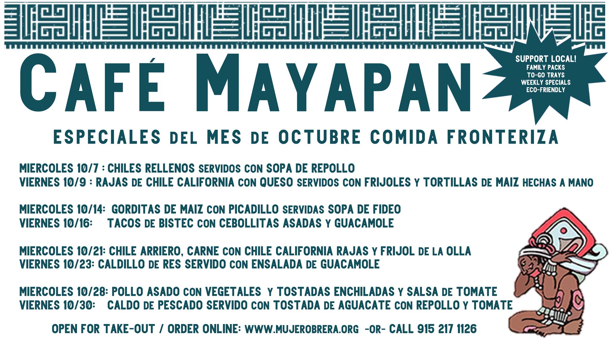 Cafe Mayapan 2000 Texas Ave, El Paso