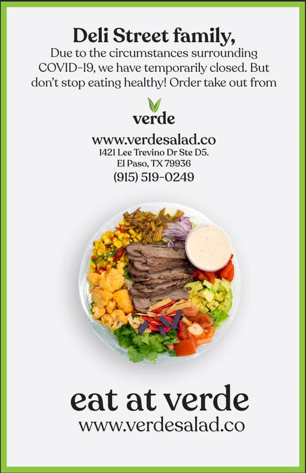 Deli Street 1781 N Zaragoza Rd, El Paso