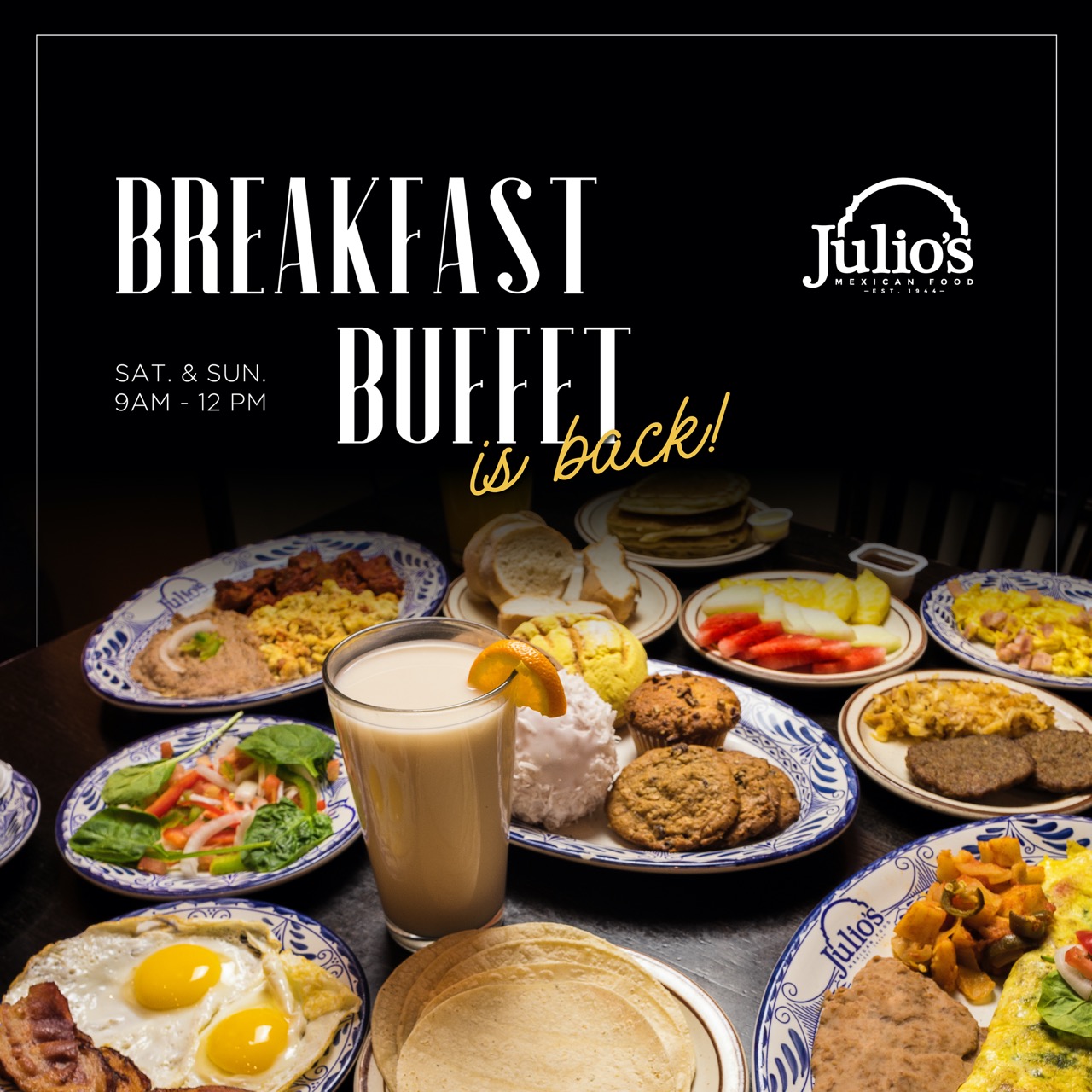 Julio's Mexican Food 8050 Gateway Blvd E, El Paso