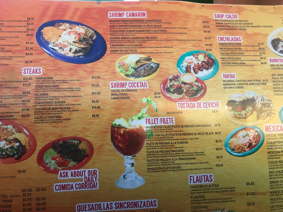 Cuauhtemoc Cafe 6840 Montana Ave, El Paso