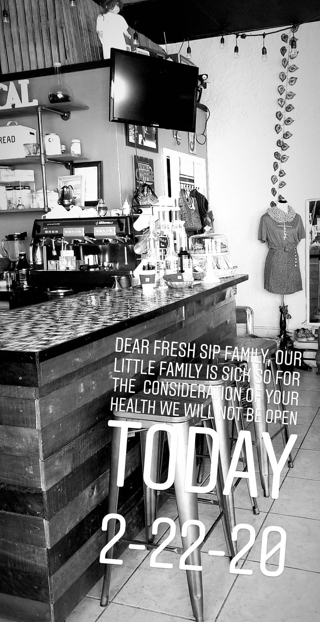 Fresh Sip Coffee And Thrift 7861 San Jose Rd, El Paso