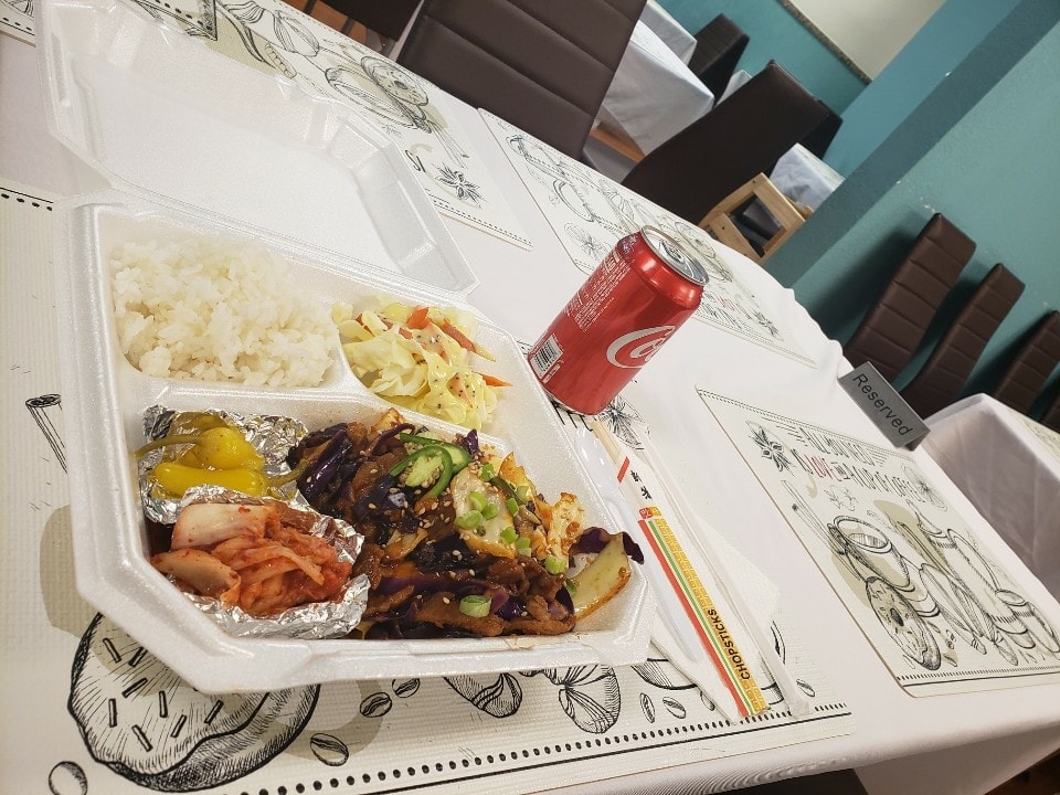 K-bap cafe SOPUNG 7930 N Mesa St, El Paso