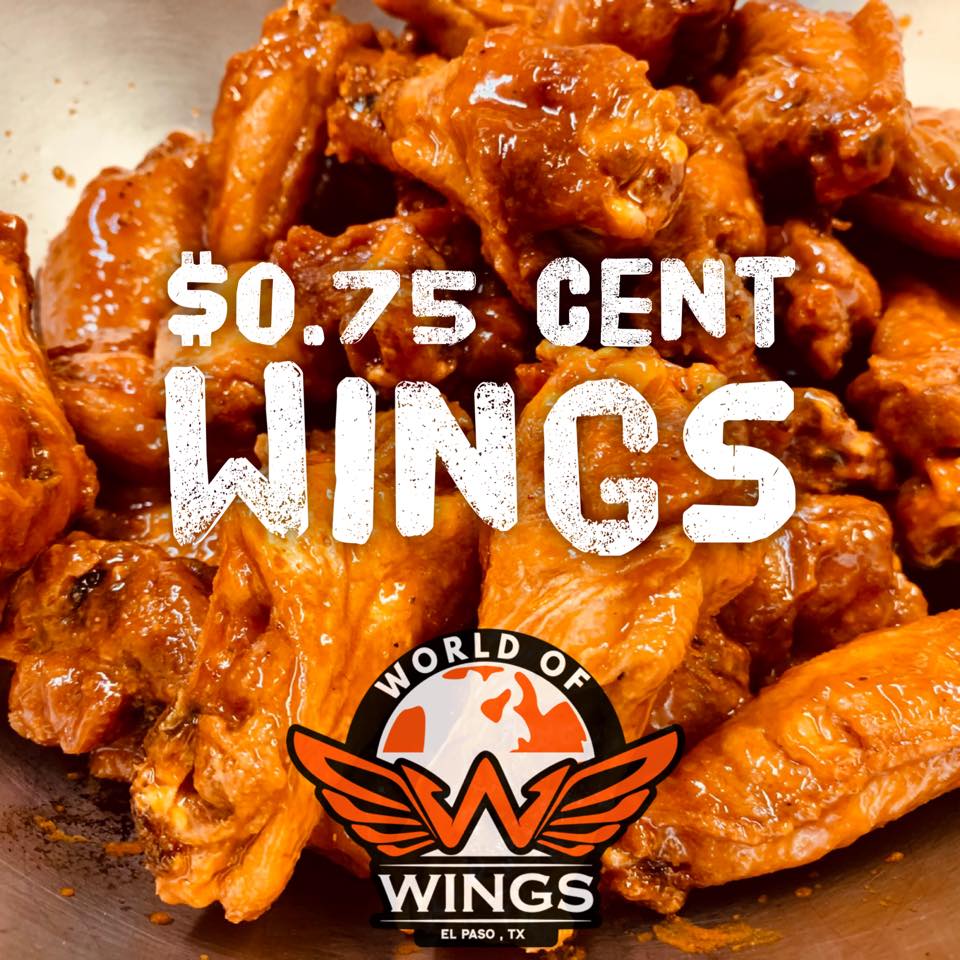 World of Wings 4800 Dyer St, El Paso