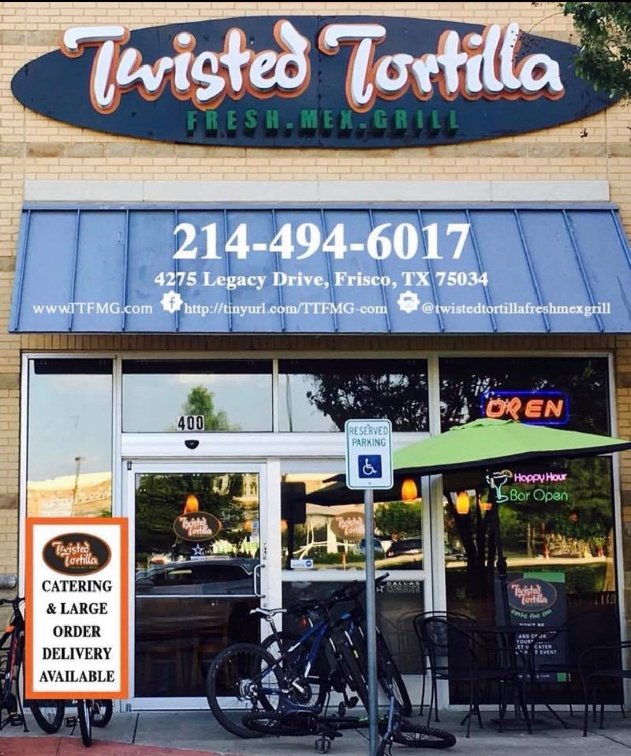 Twisted Tortilla Fresh Mex 4275 Legacy Dr, Frisco