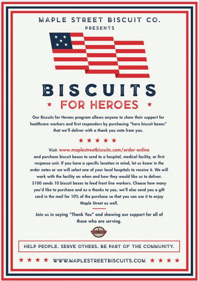 Maple Street Biscuit Company- Frisco 3288 Main St #111, Frisco
