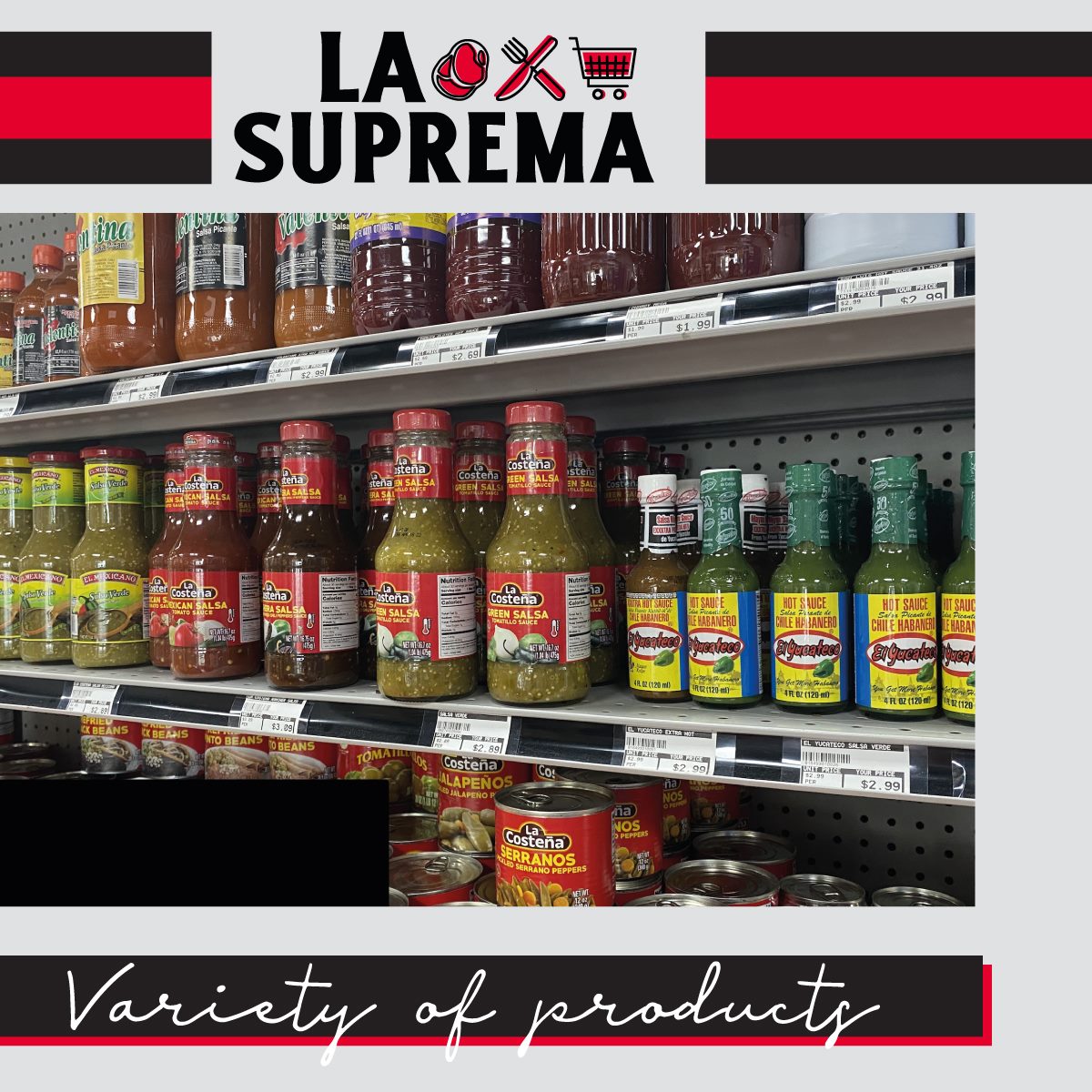 La Suprema Market 6726 Main St Suit #100, Frisco