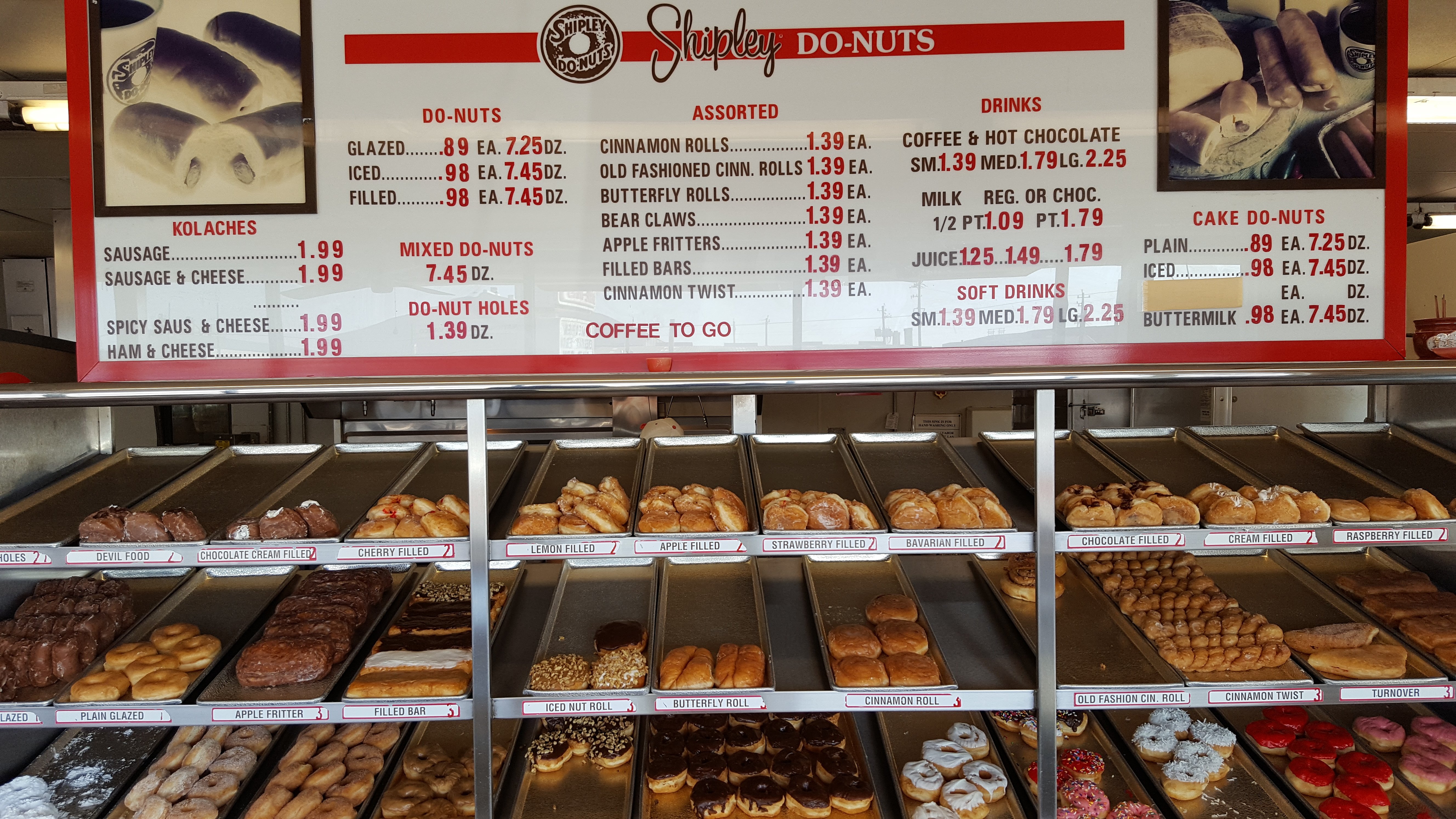 Shipley Do-Nuts 2215 Clinton Dr, Galena Park