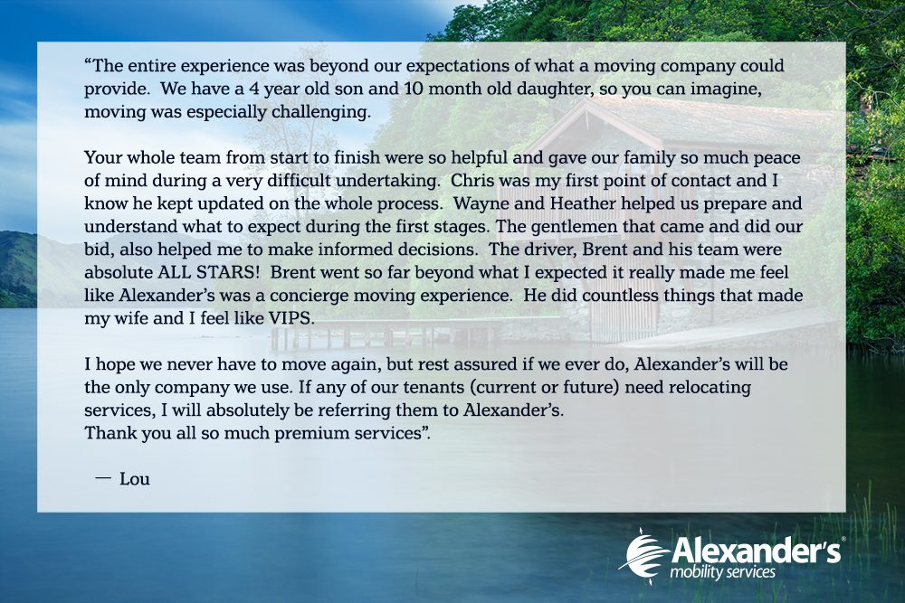 Alexander's Mobility Services - Atlas Van Lines