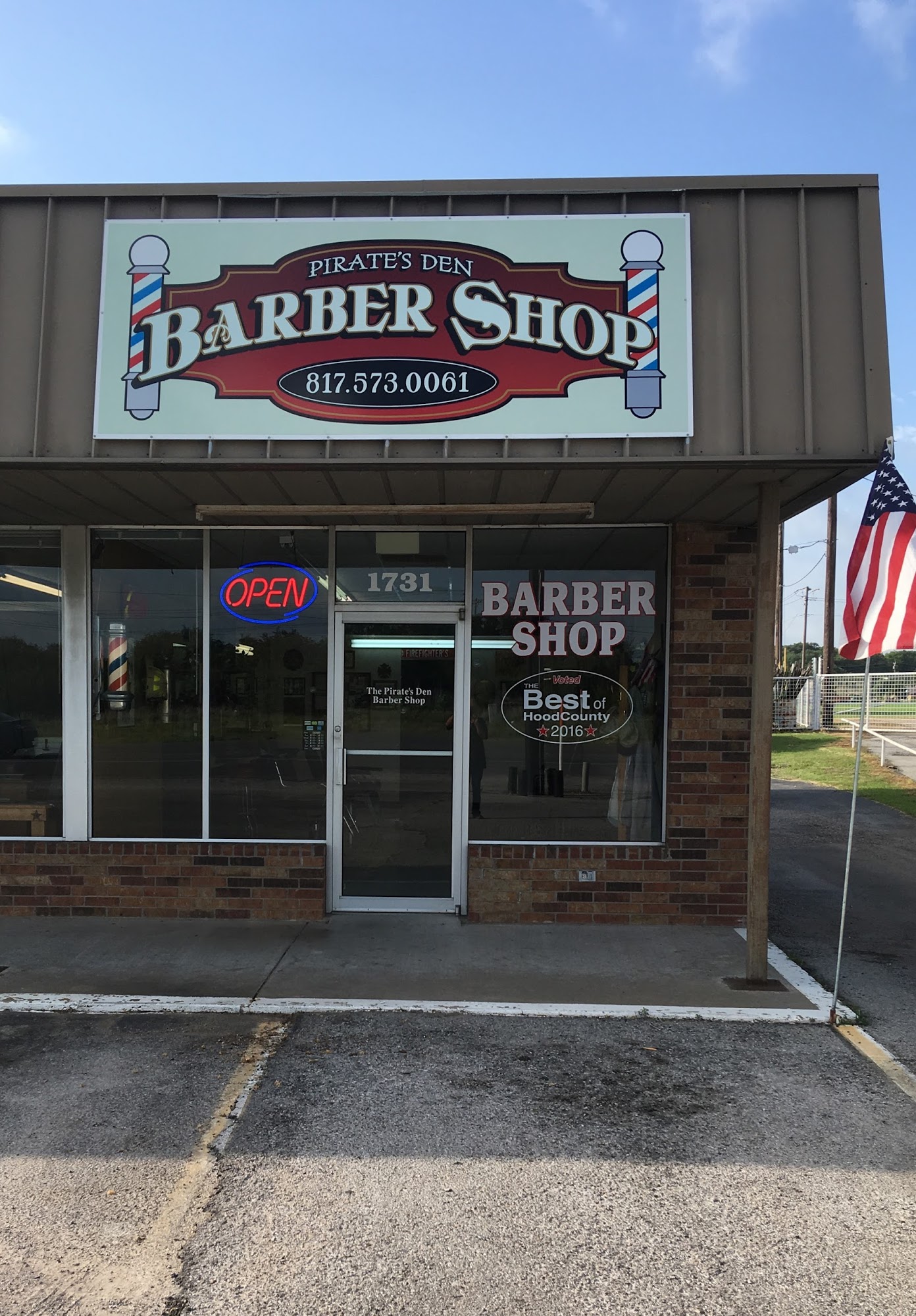 Pirates Den Barber Shop