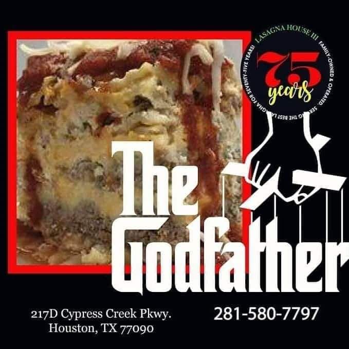 Lasagna House III 217D Cypress Creek Pkwy, Houston