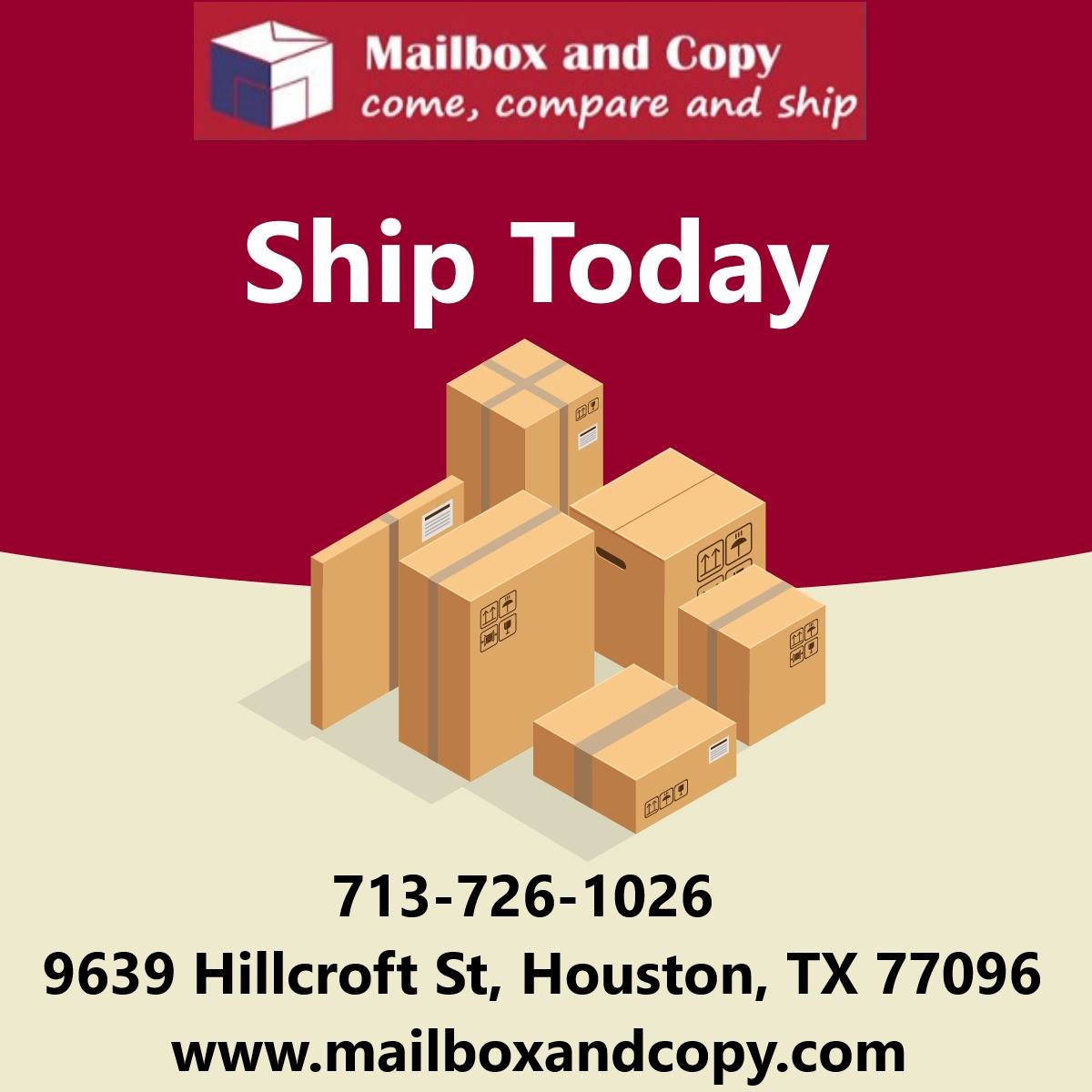 Mailbox & Copy, Houston