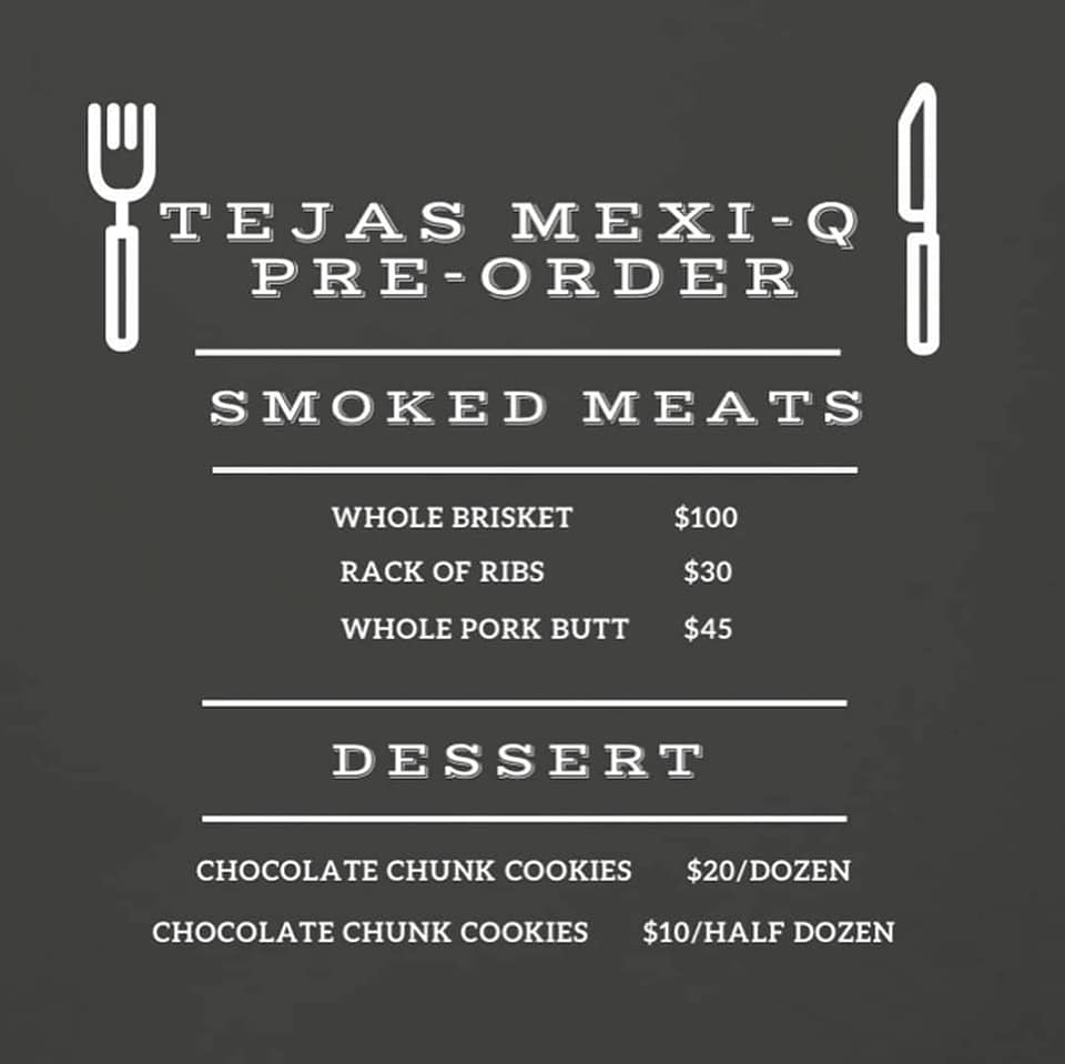 Baileson Brewing Co. Menu