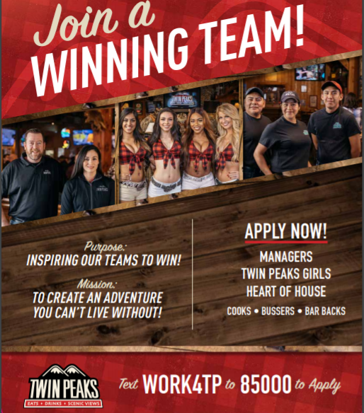 Twin Peaks Restaurant 1500 Market Pl Blvd, Irving